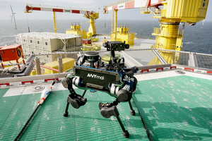 Промисловий робот ANYmal від компанії ANYbotics почав інспекторську роботу на енергодобувній платформі в Північному морі (+відео)
