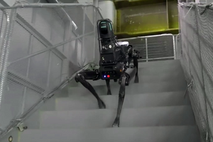 Робот Boston Dynamics Spot впервые приступил к работе на строительной площадке (+видео)
