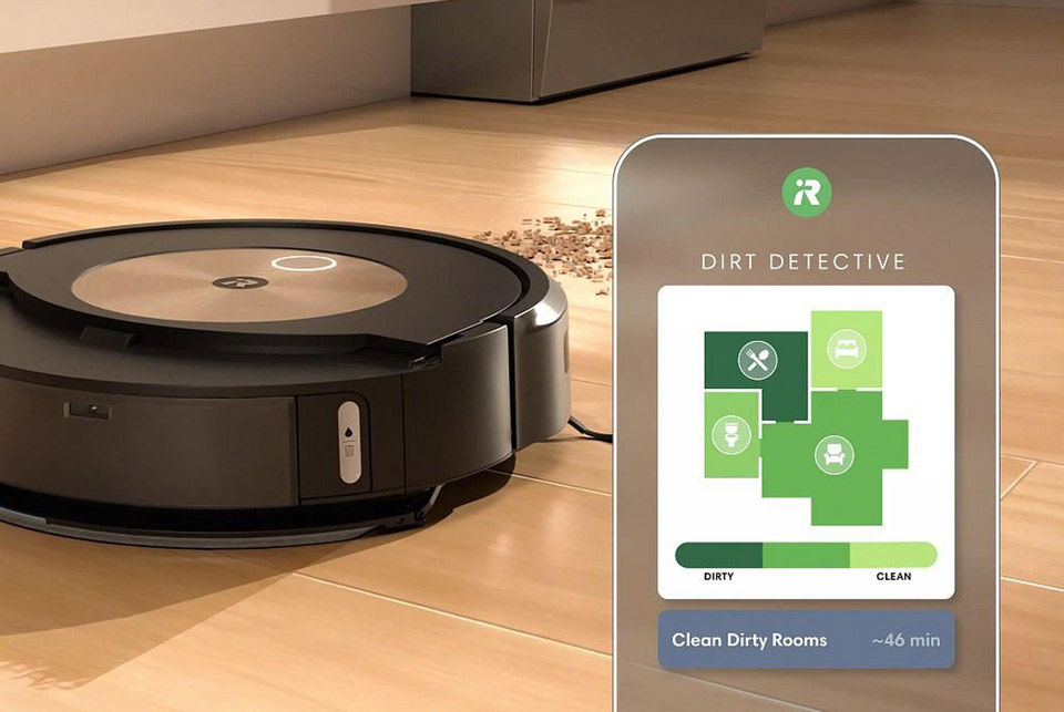 Dirt Detective и другие функции iRobot OS 7.0 для Roomba Combo j9+