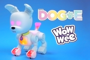Невероятно милый робо-пёсик для детей Dog-e от компании WOWWEE
