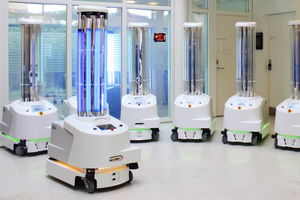 Датские дезинфекционные роботы спасают жизни в борьбе с коронавирусом