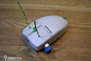 Mousebot — интересный робот из компьютерной мышки. Пошаговая инструкция по созданию