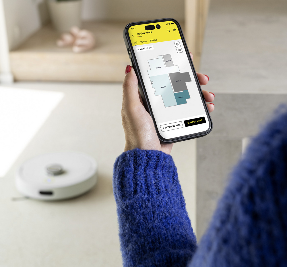 Робот-пылесос моющий Karcher RVC 3 Comfort (1.269-120.0)