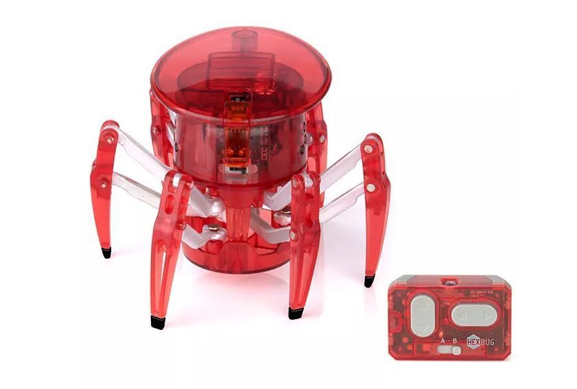 Комплект Bots alive делает робота Hexbug Spider автономным (видео ...