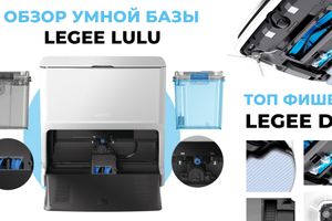 Розпакування та тест бази Hobot LuLu та ТОП-5 головних фішок робота Legee D8