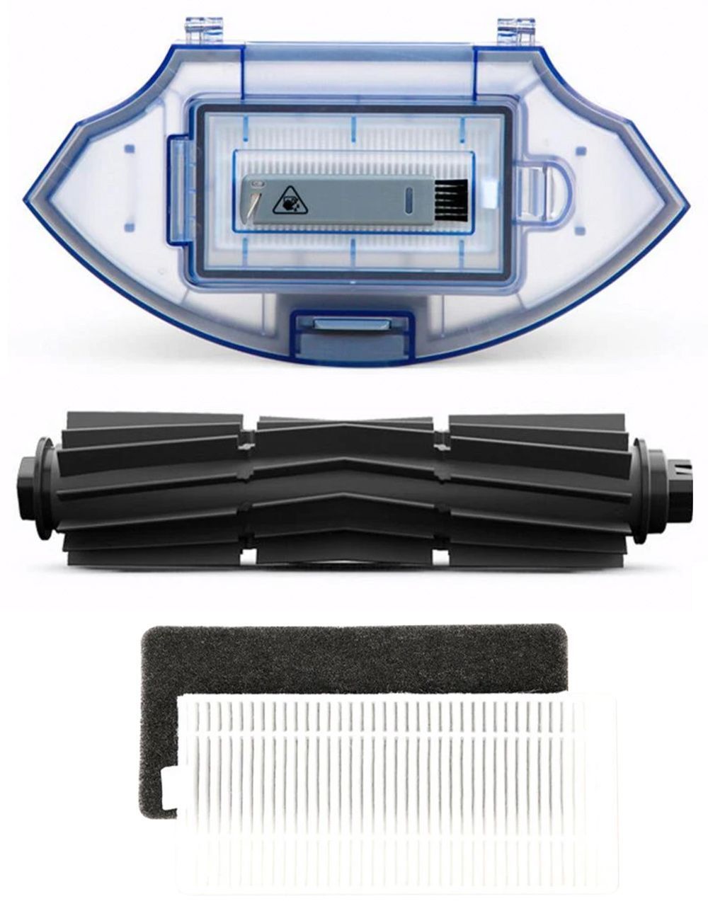 Ricambio Ecovacs Deebot U2/U2 Power/U2 Pro - Bidone Polvere + Serbatoio Acqua Originale - 3