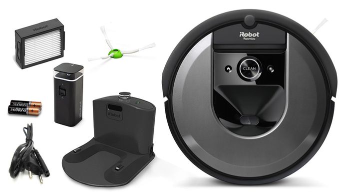 Робот Пылесос iRobot Roomba i7 (R71504)