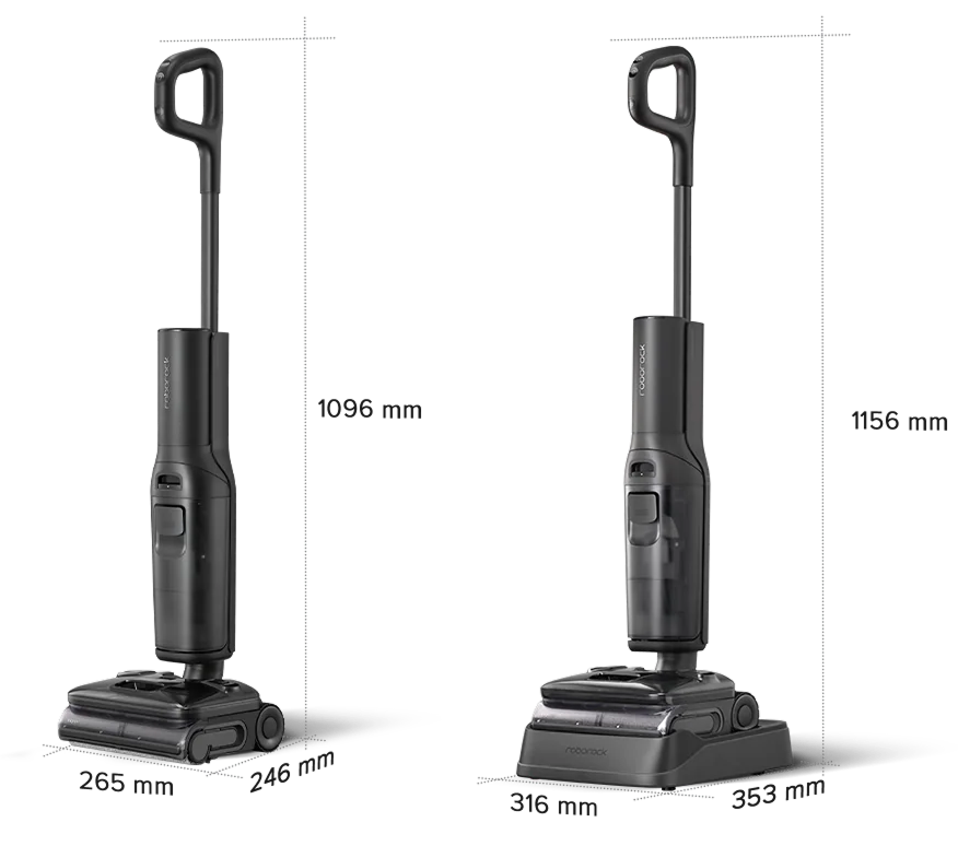 Вертикальний миючий пилосос-парогенератор Roborock F25 Steam