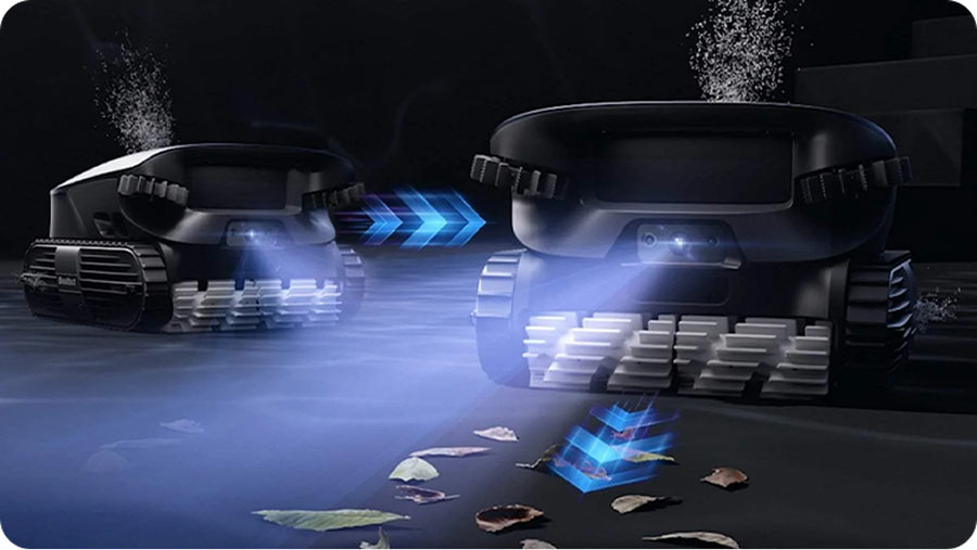 Искусственный интеллект Beatbot AquaSense 2 Ultra выявляет мусор