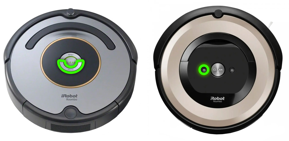 Зміна мови робота-пилососа iRobot Roomba за допомогою кнопок. Спосіб 2