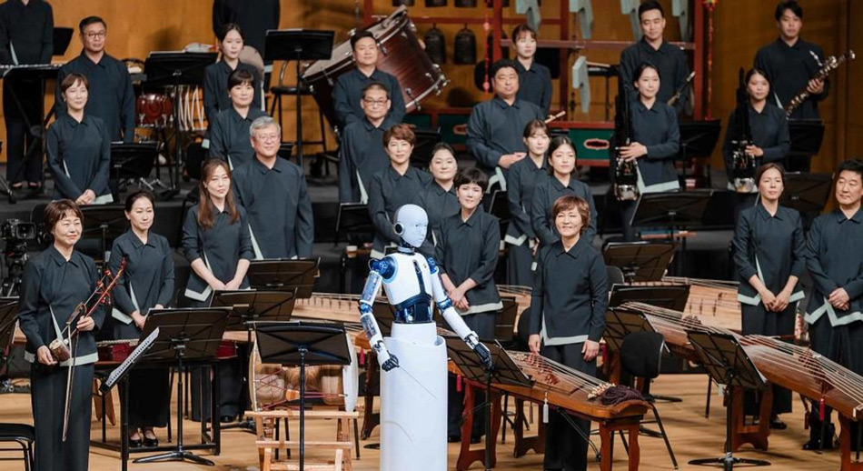 EveR 6 Робот южнокорейского производства дебютировал как дирижёр Национального Оркестра Кореи