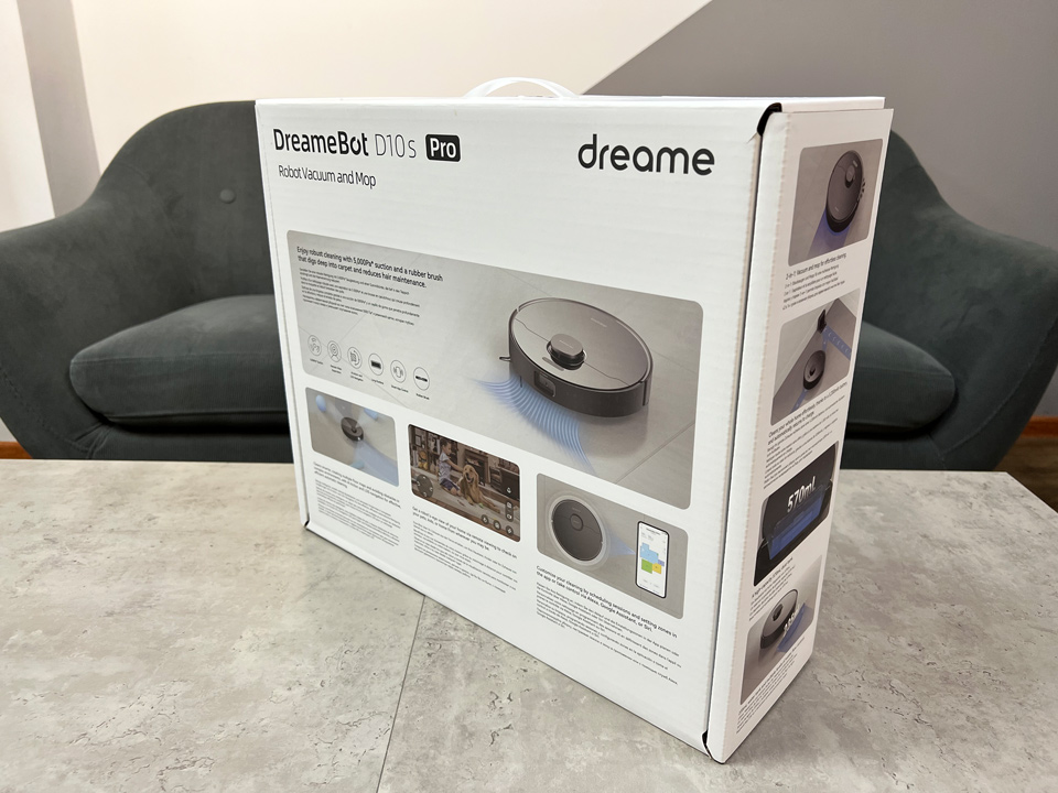 Коробка Dreame Bot D10s Pro