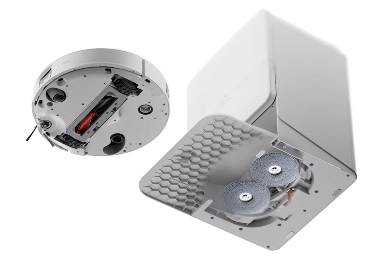 Roborock Qrevo Curv 2 Pro VS Edge 2 Pro Робот оставляет мопы на базе