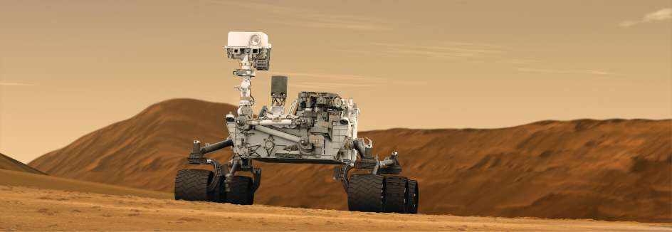 Робот на Марсе