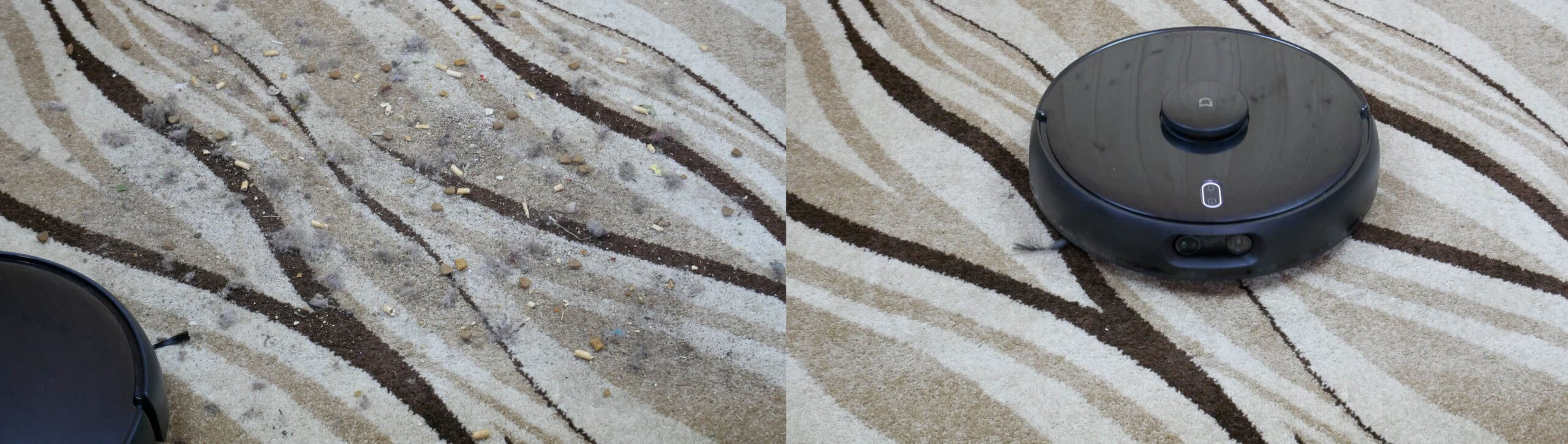 Сухая уборка на ковре Xiaomi Mijia Vacuum Cleaner Pro