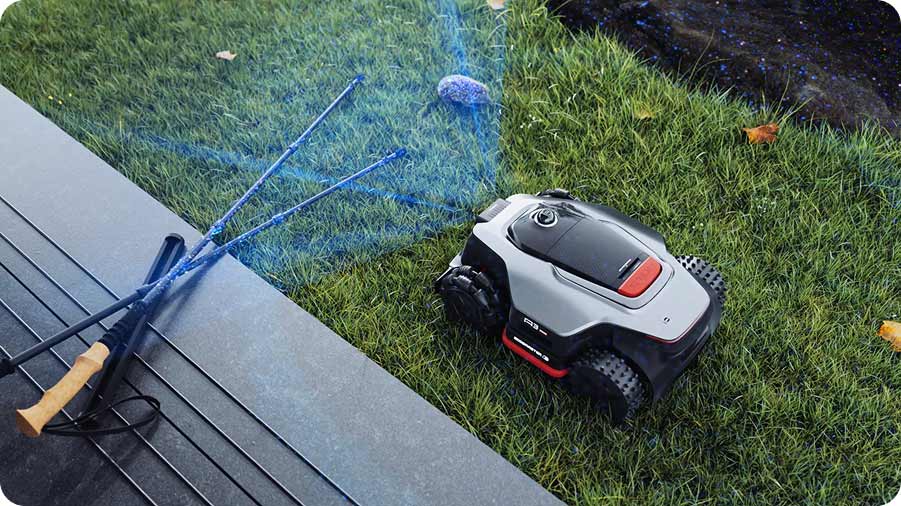 Dreame A3 AWD Pro 3500 обнаруживает препятствия