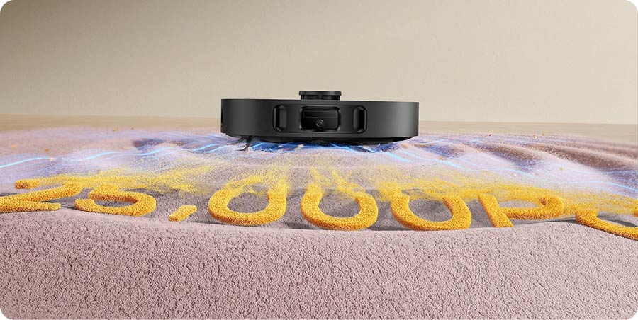 Dreame D30 Ultra всмоктує 25000 Па