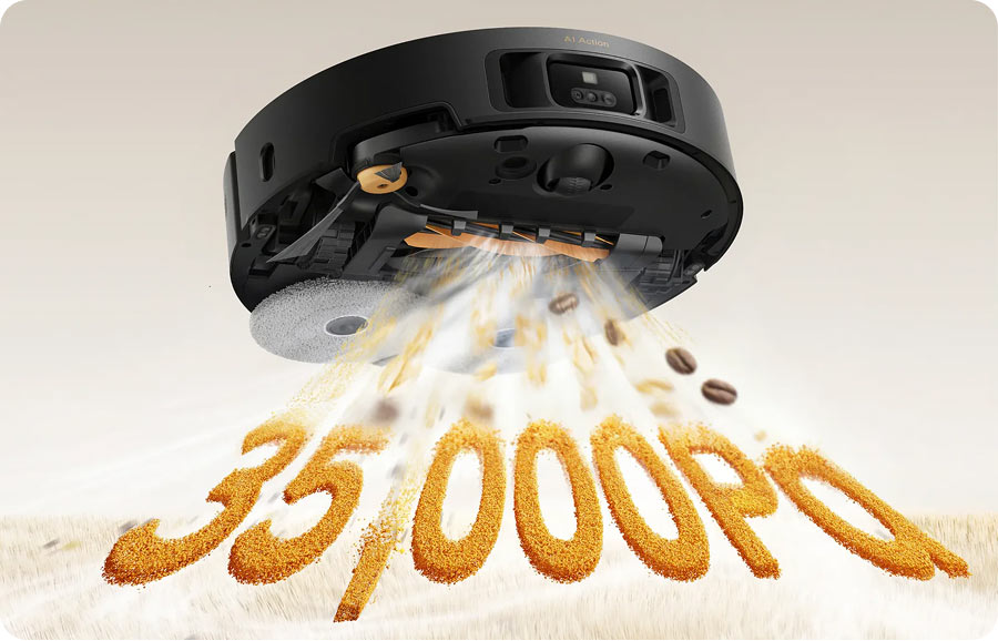 Dreame L60 Pro Ultra всмоктує 35000 Па