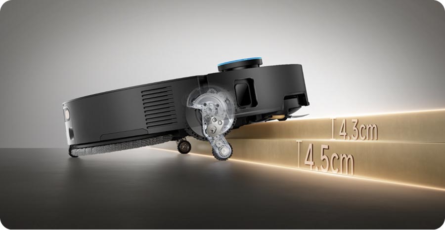 Dreame X60 Master взбирається на 8,8 см