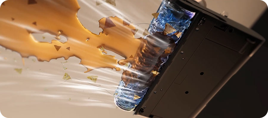 Dreame Z30 Pro Aqua-A всмоктує рідину