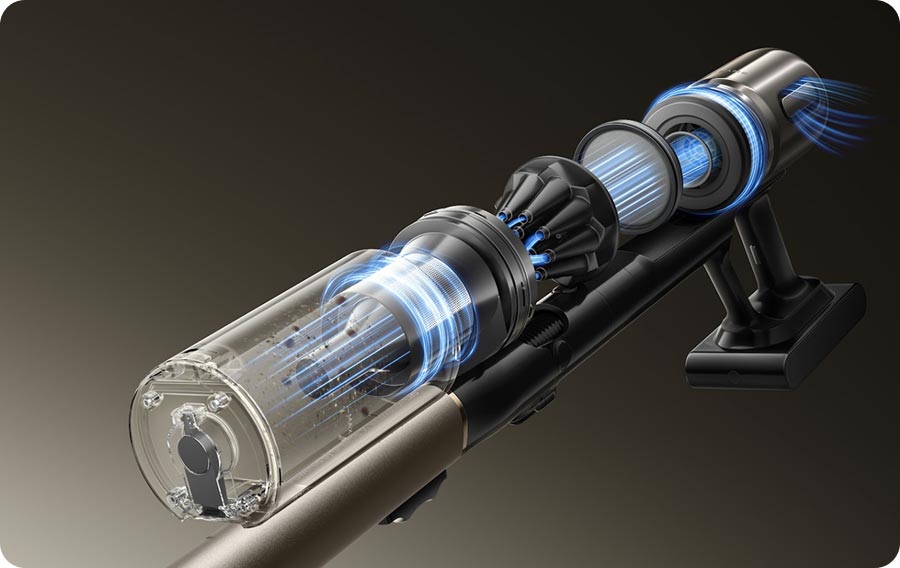 Структура Dreame Z40 TangleCut Flex+