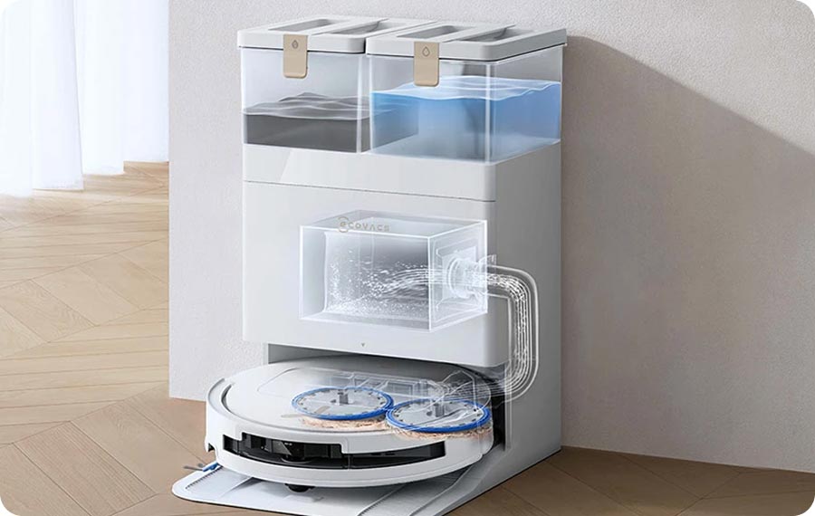 ECOVACS DEEBOT T50S PRO OMNI обслуговується на базі