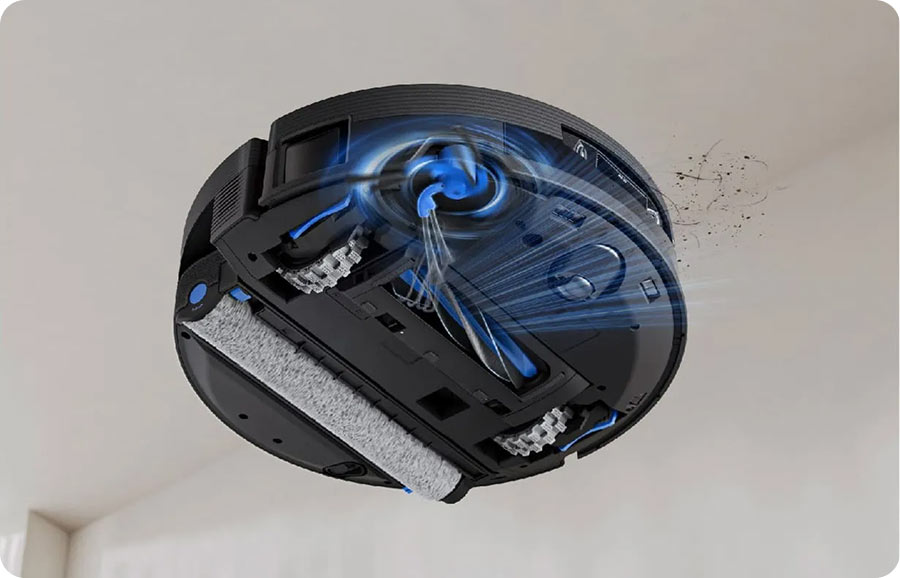 Deebot X12 OmniCyclone не наматывает волосы
