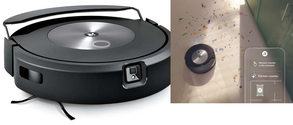 Влажная уборка с активной шваброй iRobot Roomba Combo j7 Plus