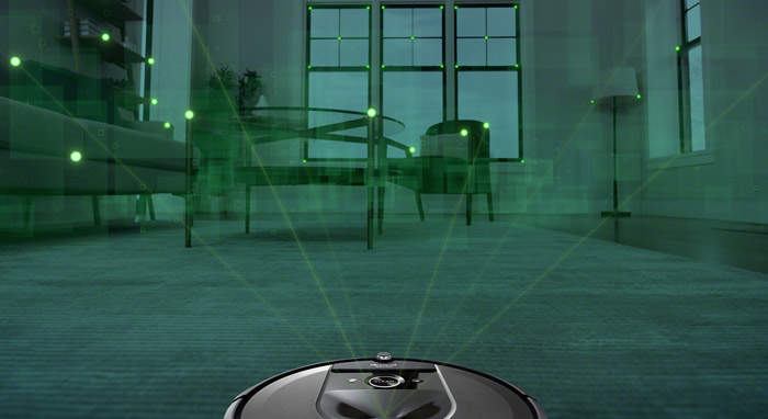 Навигация iAdapt 3.0 iRobot Roomba i7 Plus