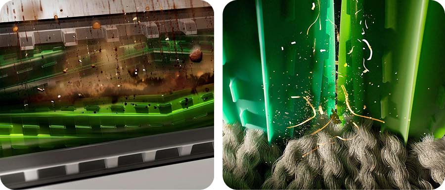 iRobot Roomba Max 775 Combo всмоктує сміття