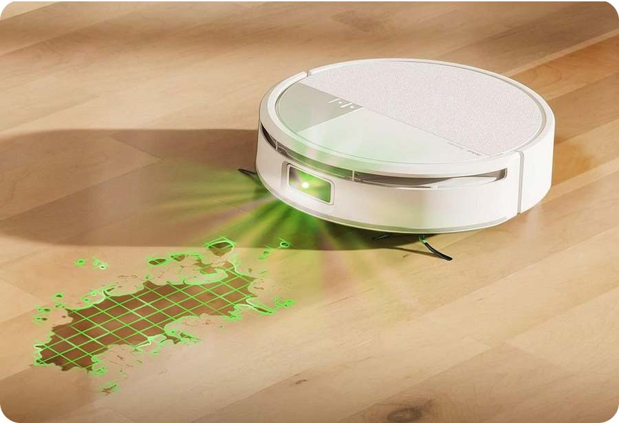 iRobot Roomba Max 775 Combo виявляє пляму