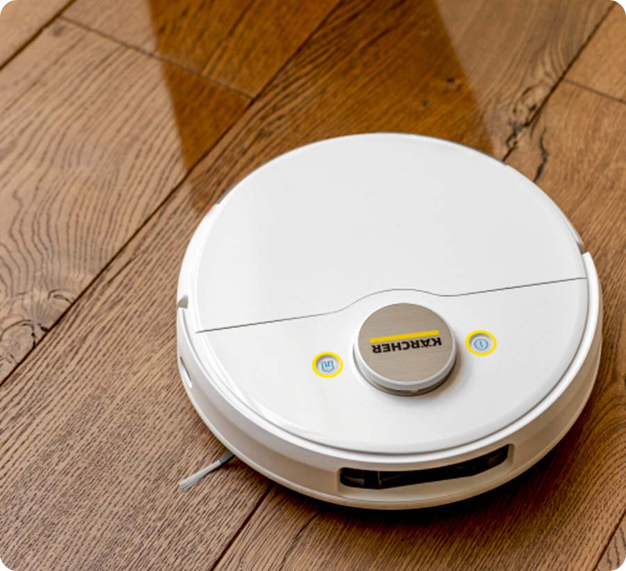 Karcher RCV 5 Comfort моет пол
