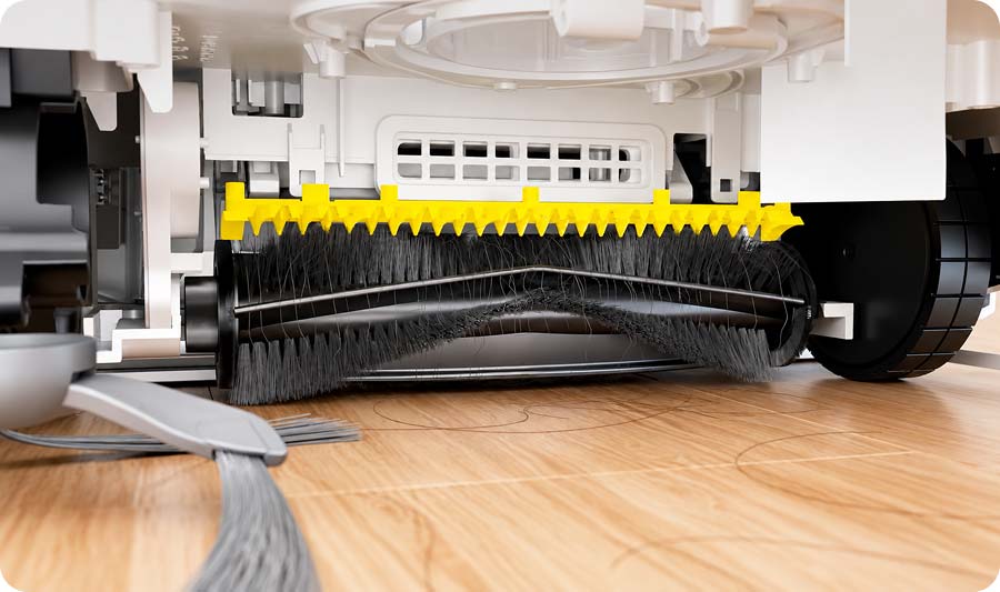 Конструкция уборочного блока Karcher RVC 3 Comfort