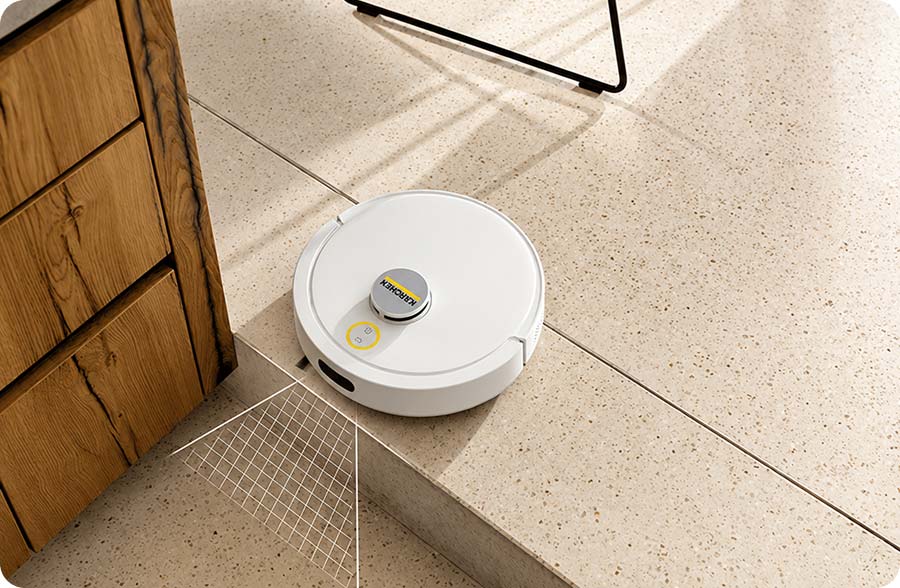 Karcher RVC 3 Comfort избегает падения с лестницы