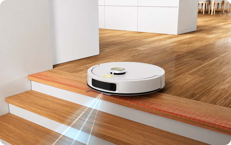 Karcher RVM 4 Comfort помічає сходи