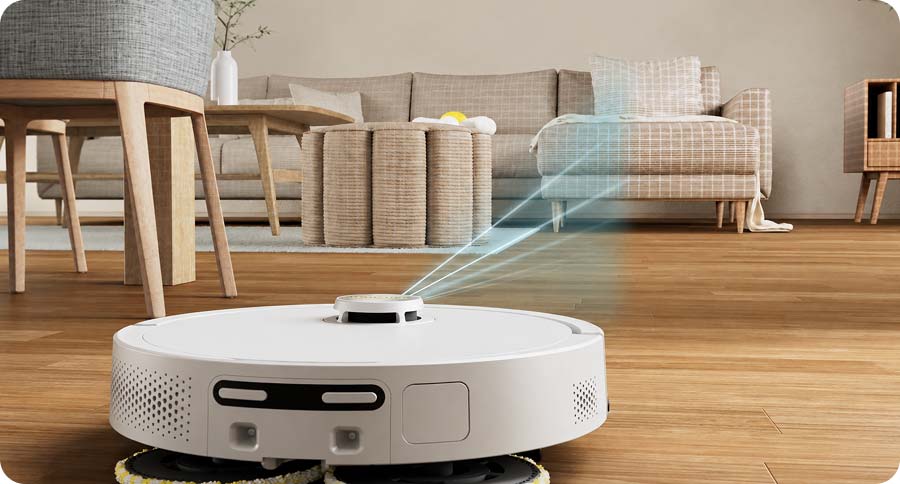Karcher RVM 4 Comfort сканує приміщення