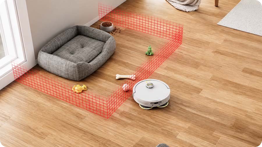 Karcher RVM 4 Comfort обʼїжджає заборонену зону
