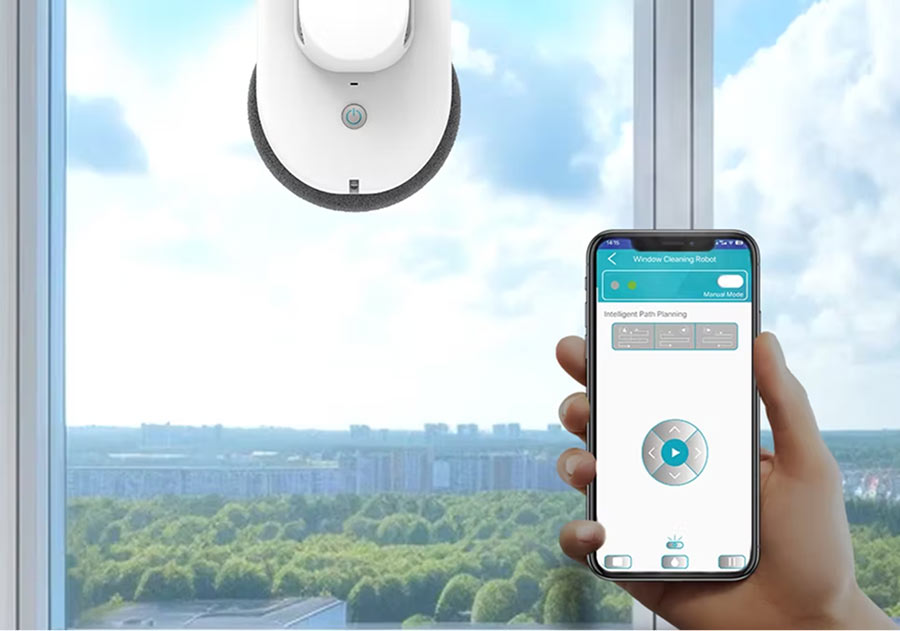 Управление Mamibot iGLASSBOT W100