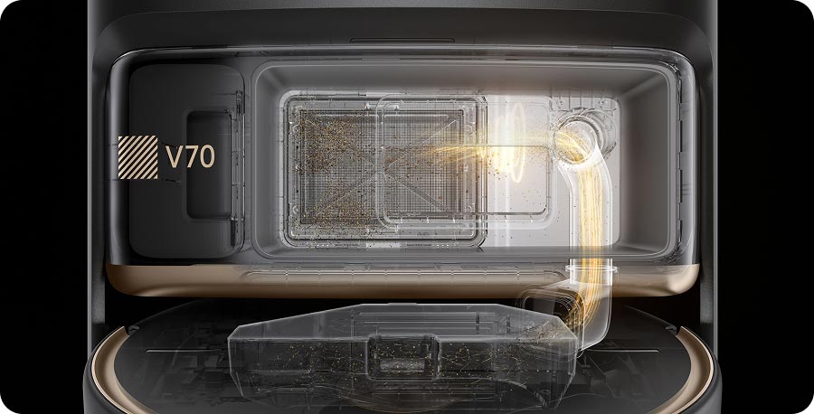 Безмешковый пылесборник MOVA V70 Ultra Complete X
