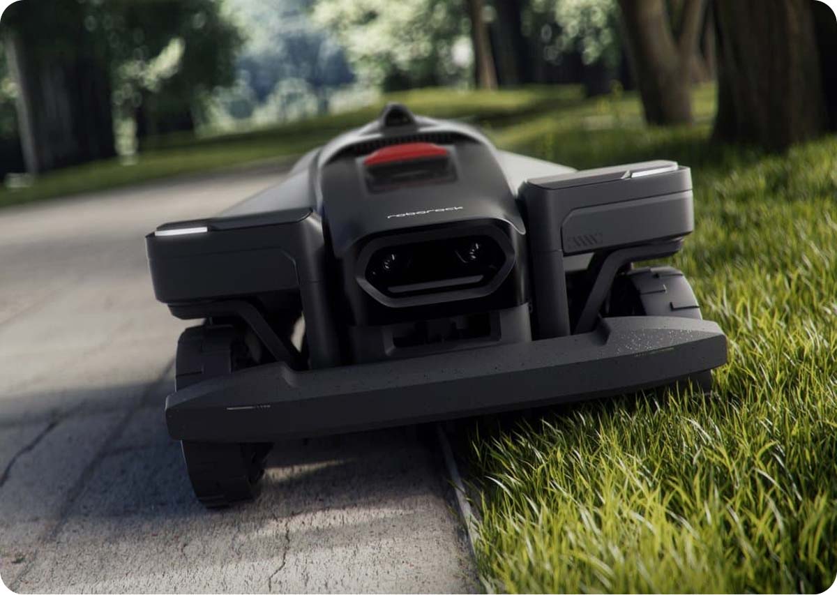 Roborock RockMow Z1 LiDAR косить вздовж доріжки