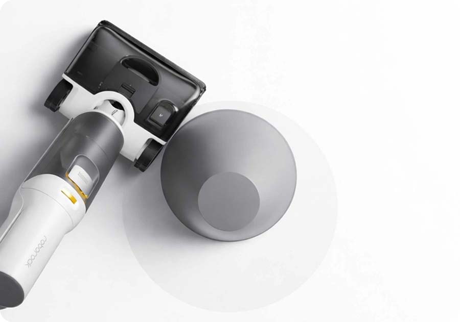 Roborock F25 RT Gen 2 плавно обходить предмети