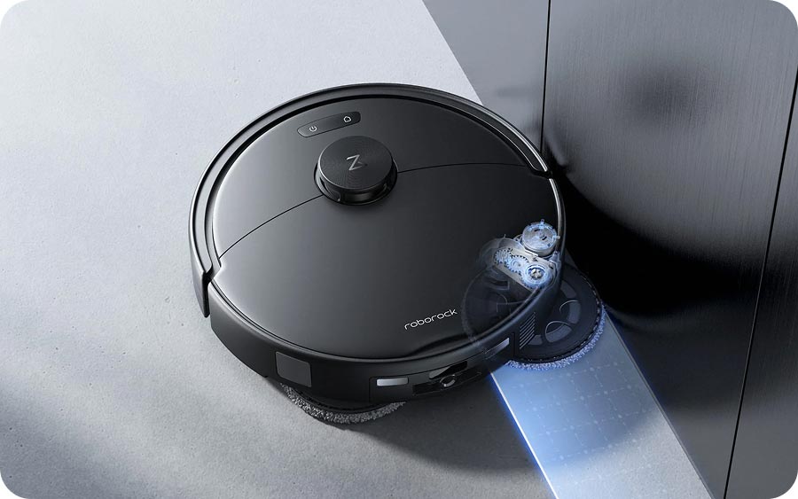 Roborock Qrevo 2 Pro моет под фасадами