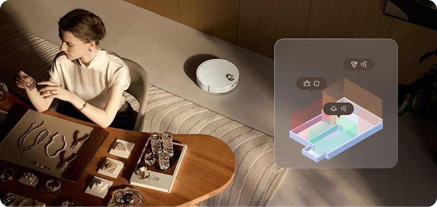 Карта прибирання Roborock Qrevo Edge 2 Pro