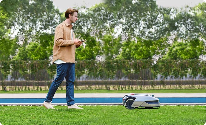 Настройки Работа Газонокосилки Dreame Roboticmower A1