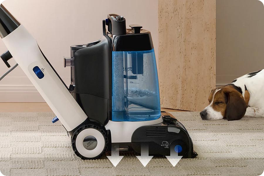Tineco Carpet One Cruiser тичне на підлогу