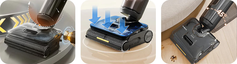 Преимущества Tineco FLOOR ONE S7 Stretch Steam