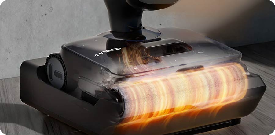 Tineco FLOOR ONE S9 Artist Steam Pro сушится на базе