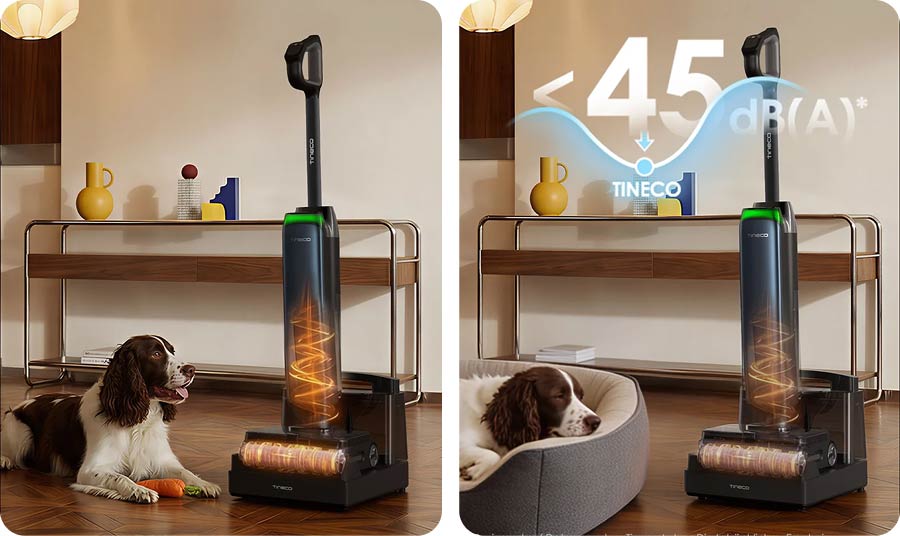 Tineco FLOOR ONE Station S9 Artist сушится на базе