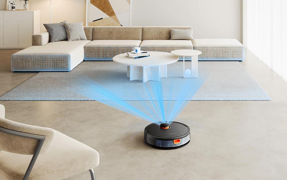 Xiaomi Mi Robot Vacuum S20 навігація