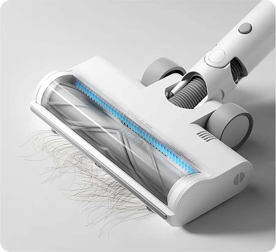 Xiaomi Mijia Vacuum Cleaner 4 всасывает волосы